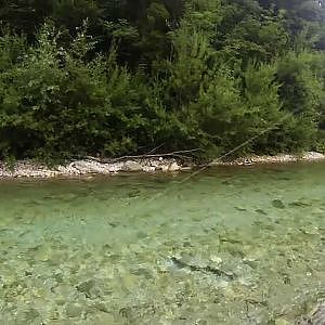 GoPro: Fliegenfischen am Gebrigsfluss #2 (streamer fishing)