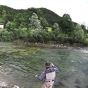 Fliegenfischen Slowenien, Österreich - Forellen - Äschen