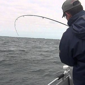 Sergey Dorsch beim UL-fischen auf der Ostsee.MTS