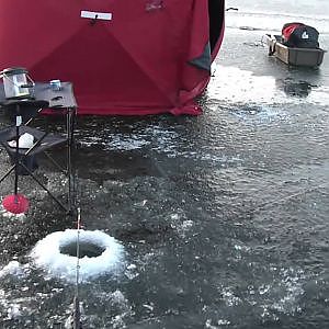 Ice Fishing on the Gorge-1/15/11