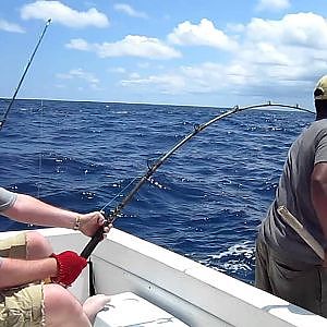Deep Sea Fishing Punta Cana - Catching a Marlin