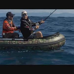 Catching a Monster Black Marlin from a small 9ft inflatable boat with Paul Worsteling - IFISH!