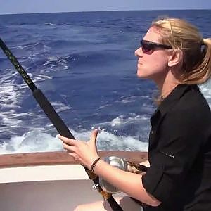 Striped Marlin Fishing in Kona Hawaii with Larysa Unleashed