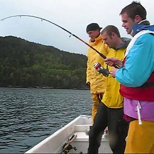 Angeln in Norwegen 2010 - Masfjordness- Speedpilken/Jigging-Seelachs