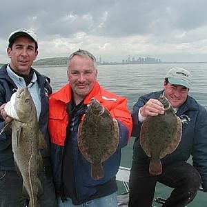 Flounder Fishing - Boston Harbor, MA