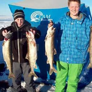 Ice Fishing Lake Simcoe