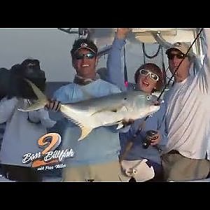 Sharks, sailfish and lunker bass fishing in Palm Beach County on Bass 2 Billfish