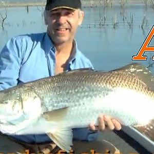 Fishing Video Big Barramundi Fish Peter Faust Dam North Queensland Australia Andysfishing EP.13