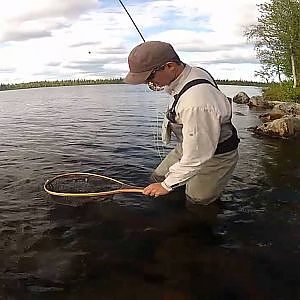 Fliegenfischen in Lapland