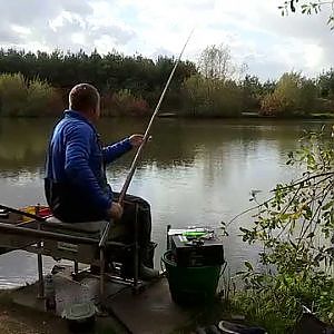 Pole Fishing For Silverfish - Commercial Lakes - Autumn
