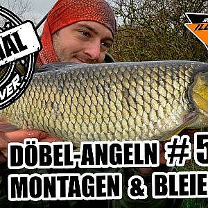 Wie FANGE ICH einen DÖBEL im WINTER? #5 | Montagen & Bleie - YouTube