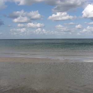 Am Strand von Oehe-Drecht Juli 2009