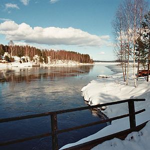 lachsfluss  freie eisstellen fangplatz