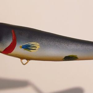 Oberflächenköder, 11cm Weissfischdekor
