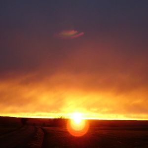 Der Tag erwacht,
Sonnenaufgang 2012