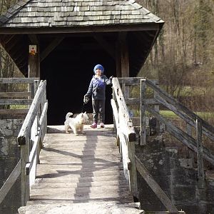 Okenauer Steg,Larisa und das wilde Tier.