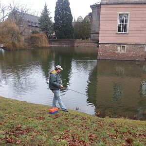 Huerther beim fische Ärgern 
anfang des jahres