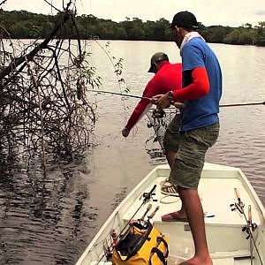 FISH FINDER AMAZON FISHING FOR PEACOCK BASS