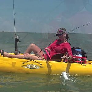 Kayak Fishing - Redfish Copano Bay Texas - Ultimate Outdoor Girls