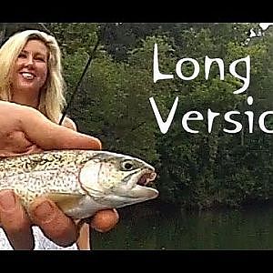 Funny Girl Trout Fishing The Chattahoochee River - Long