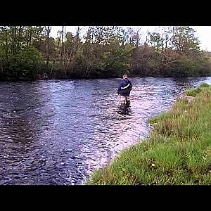 River Finn-Donegal Ireland-Salmon Fishing-using a Kodak playsport zx5-May 11th 2012