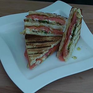 Das Feigen-Lachs-Sandwich