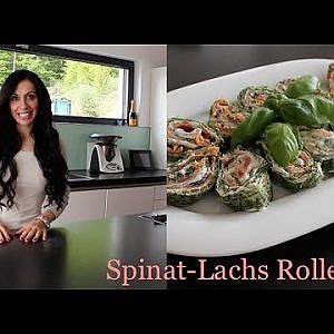 Spinat-Lachs Rolle ♥ Kochen mit Rosella Mia