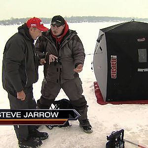 Ice fishing for trophy Walleye, Bay of Quinte, ON Part 1 of 4
