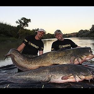 Wallerangeln am Rio Ebro in Spanien - Peter Merkel