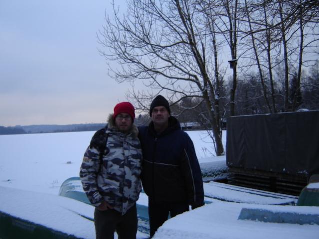 mein Vater und ich im Vereinshafen Wörthsee