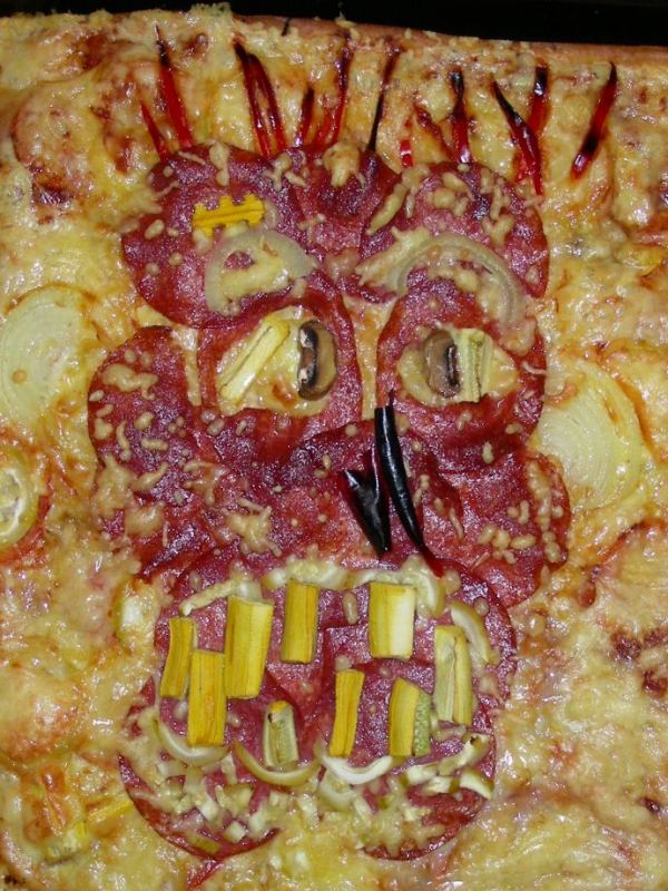 Teuflische Pizza