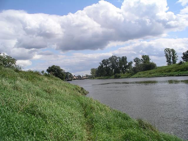 Elbe bei Mühlberg - Bild von Spaik