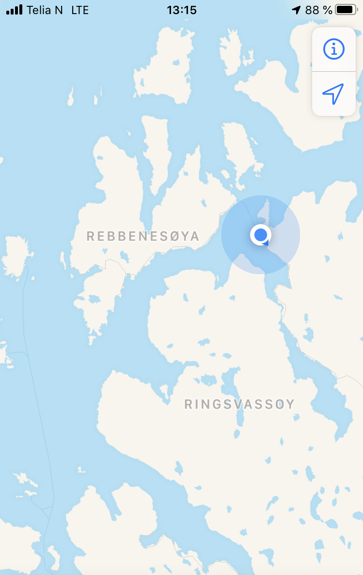 Fjord Mikkelvik Karte