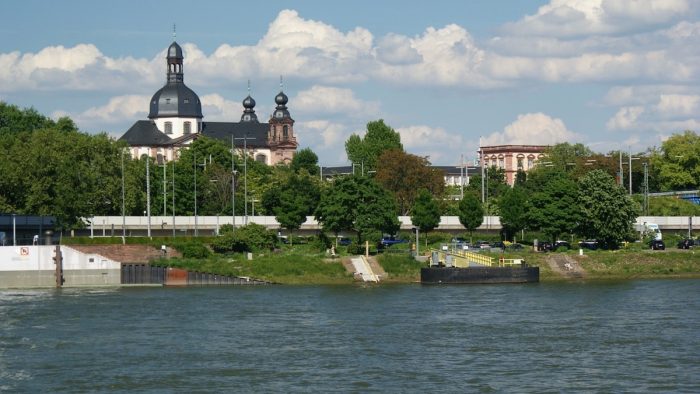 Rhein bei Mannheim - Bild von pb