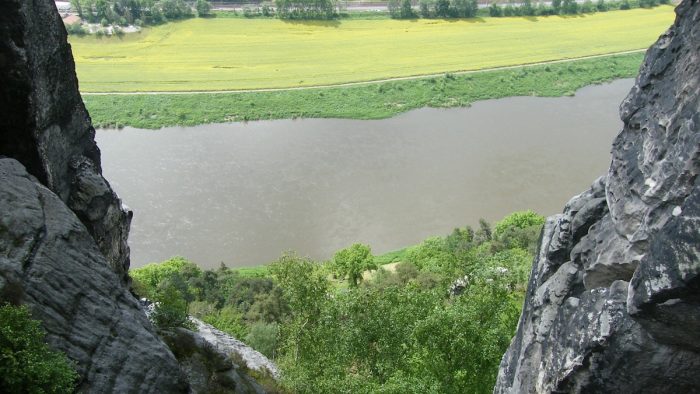 Elbe bei Riesa - Bild von pb