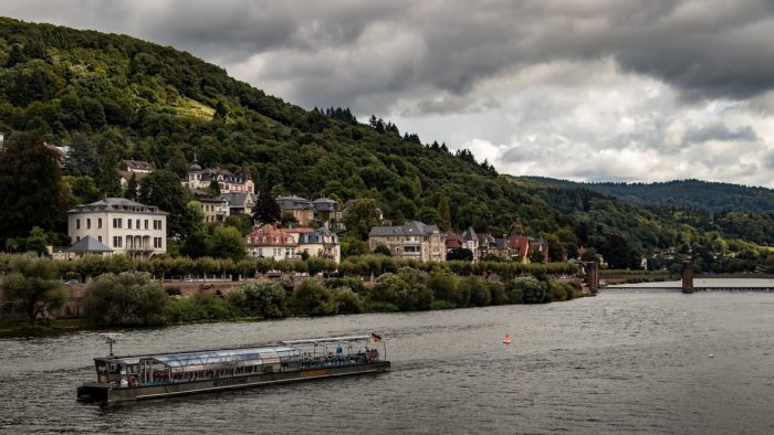 Neckar bei Heidelberg - Bild von pb