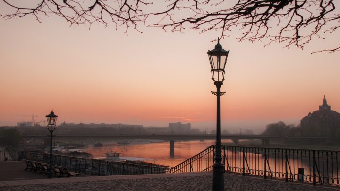 Elbe bei Dresden - Bild von pb