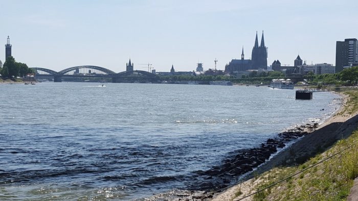 Rhein bei Köln - Bild von pb