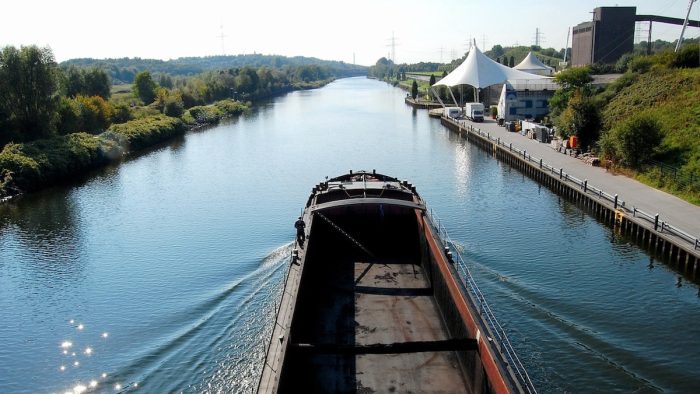 Rhein Herne Kanal bei Gelsenkirchen - Bild von pb