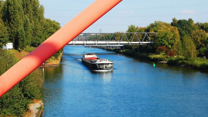 Rhein Herne Kanal bei Gelsenkirchen - Bild von pb