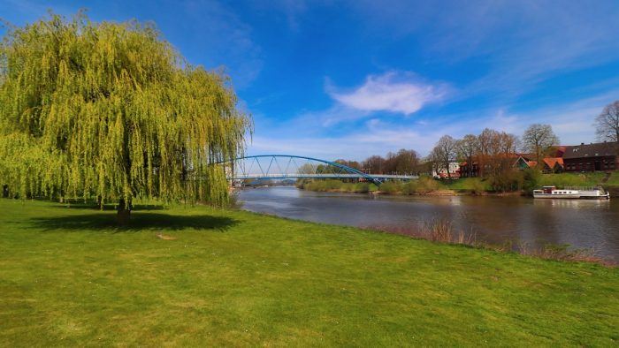 Weser bei Nienburg - Bild von pb