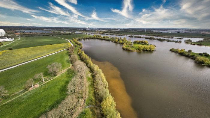 Weser bei Stadtland / Sandstedt/ Schweiburg - Bild von pb