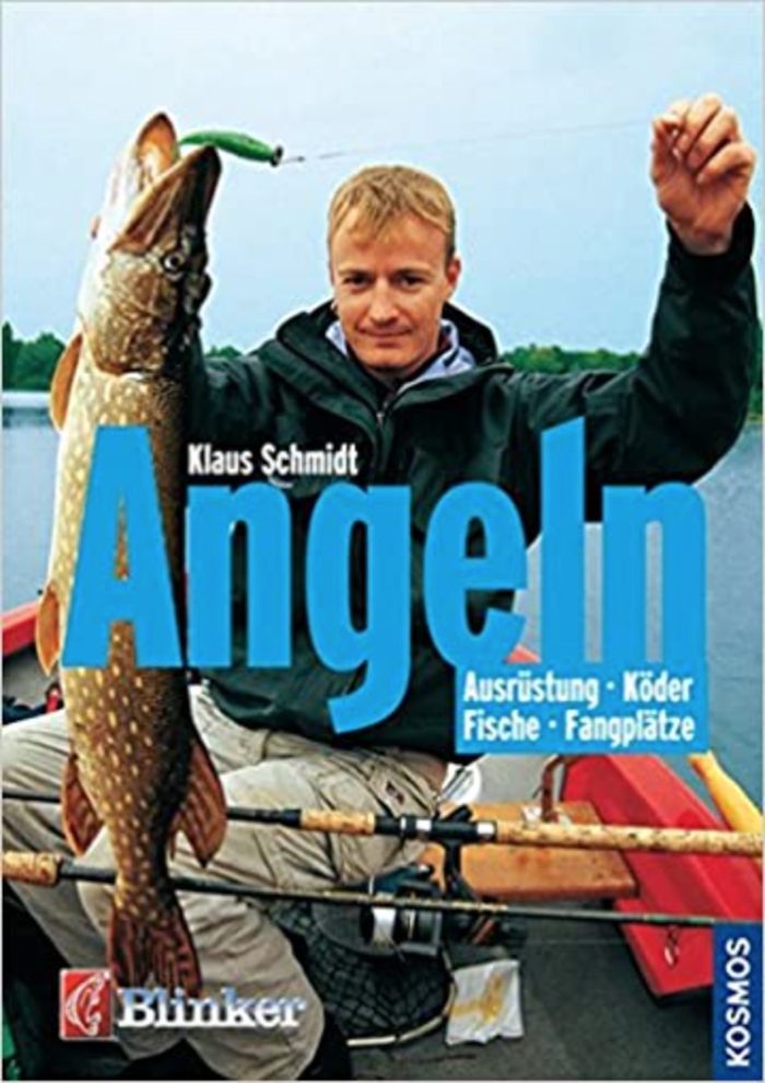 Angeln- Ausrüstung, Köder, Fische, Fangplätze
